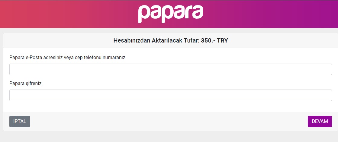 Papara Ödeme Yöntemi ile Funbahis Sitesine Para Yatırma